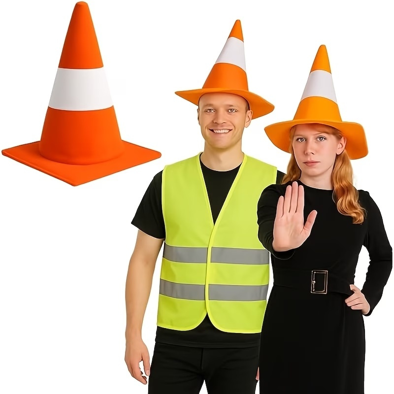 Party Hat Cone - Складная шляпа в виде дорожного конуса