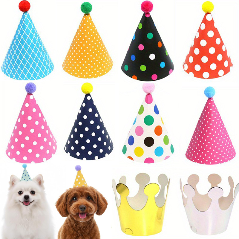 Party Hat Cone - Набор из 11 разноцветных мини-шляпок для