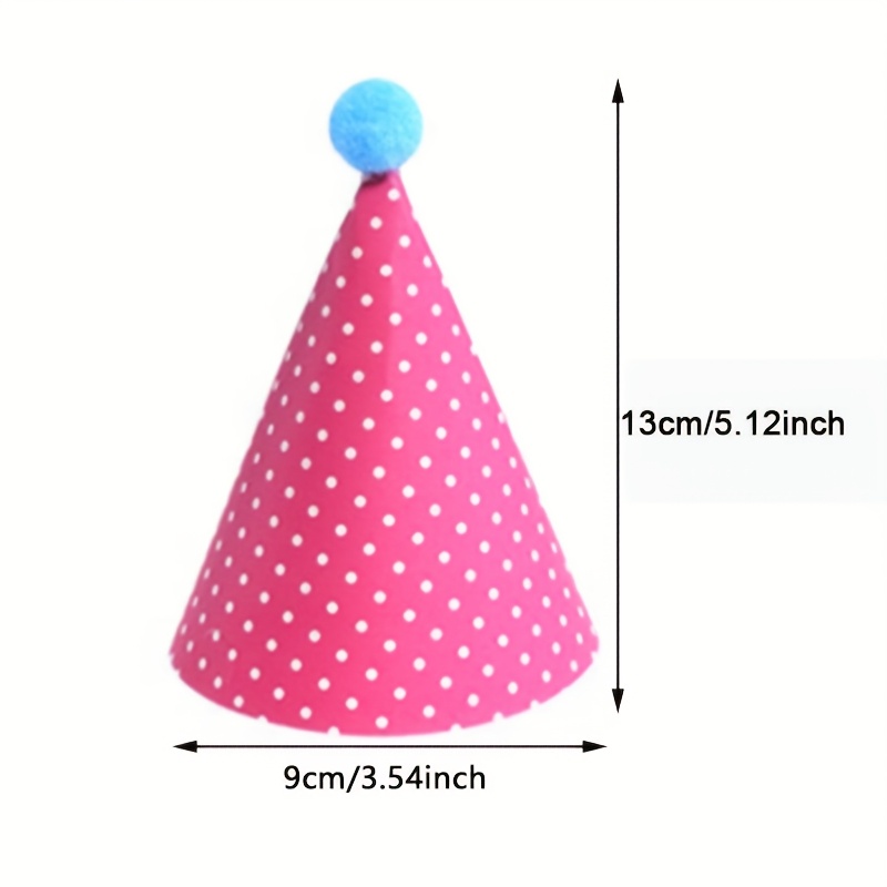 Набор из 11 разноцветных мини- – обзор и цена Party Hat Cone