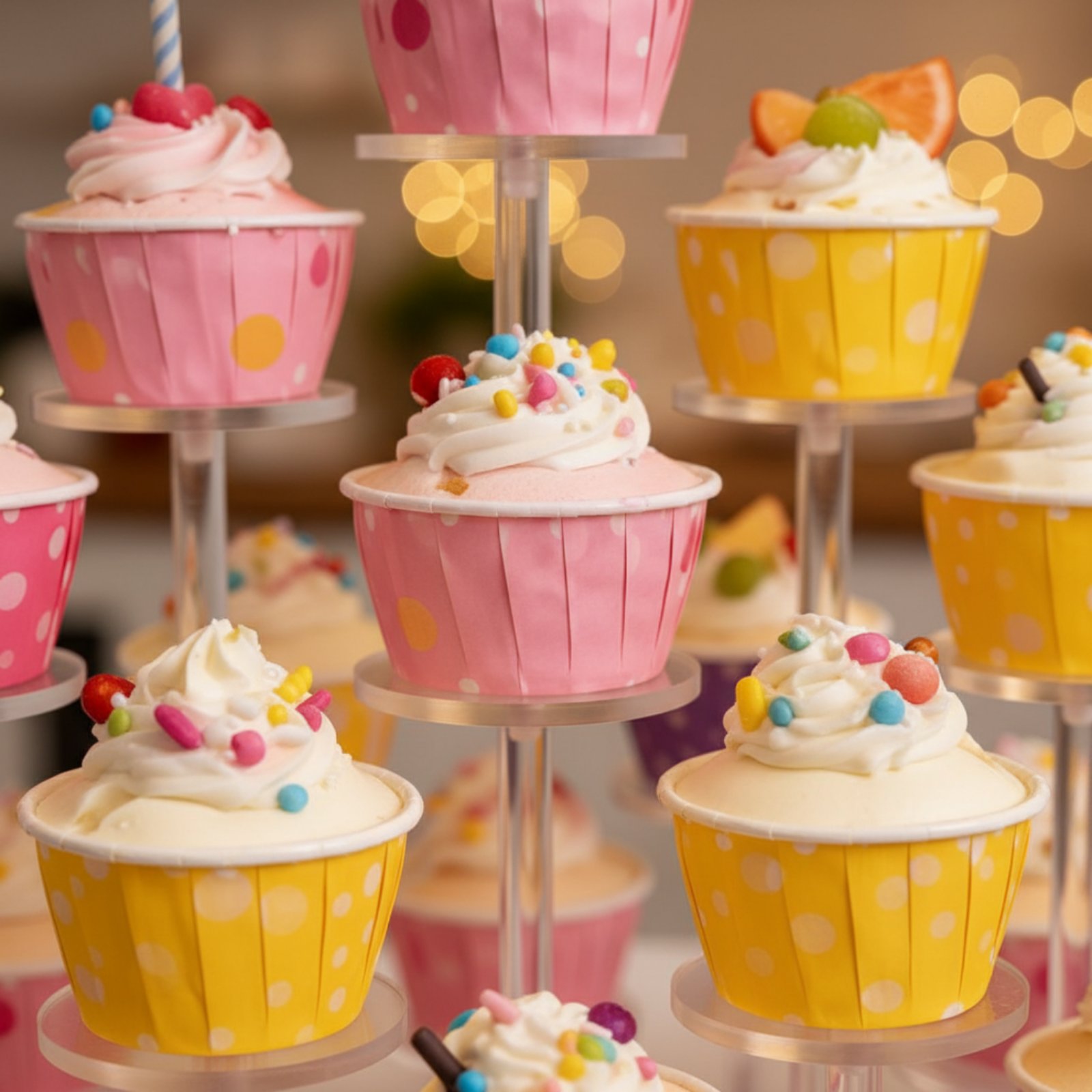 Акриловая подставка для кексов – обзор и цена Cupcake Stand Tier