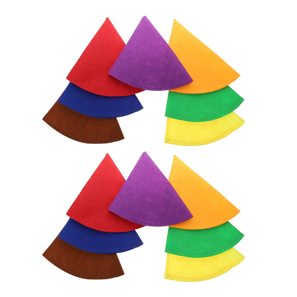 14 штук разноцветных фетровых  – обзор и цена Party Hat Cone