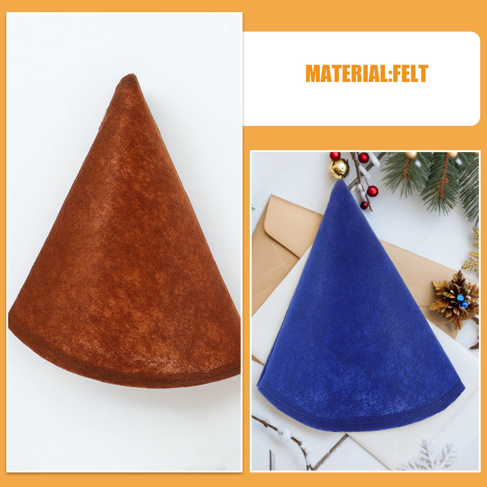 14 штук разноцветных фетровых  – обзор и цена Party Hat Cone